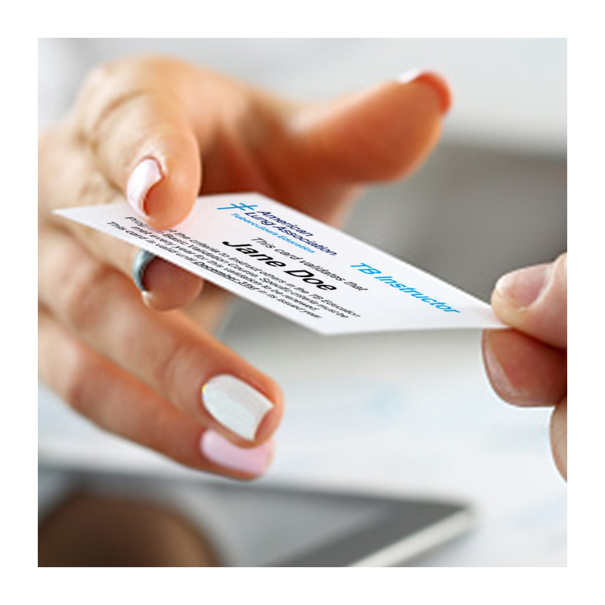 Annual TB Instructor-Master Trainer Renewal